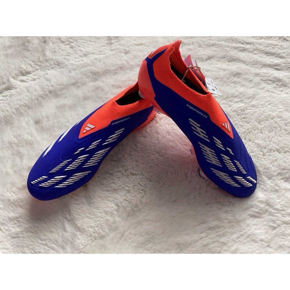 Adidas Predator Elite LL SG IF6318 Laceless Soccer Cleat Men's Size 6 Women’s 7‎